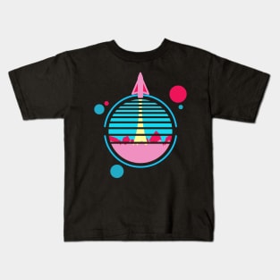 Space Rocket Launch Kids T-Shirt